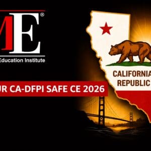 August 13, 2026 – 1 Hour CA-DFPI SAFE CE 2026 – Webinar