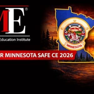 July 10, 2026 – 1 Hour Minnesota SAFE CE 2026 – Webinar